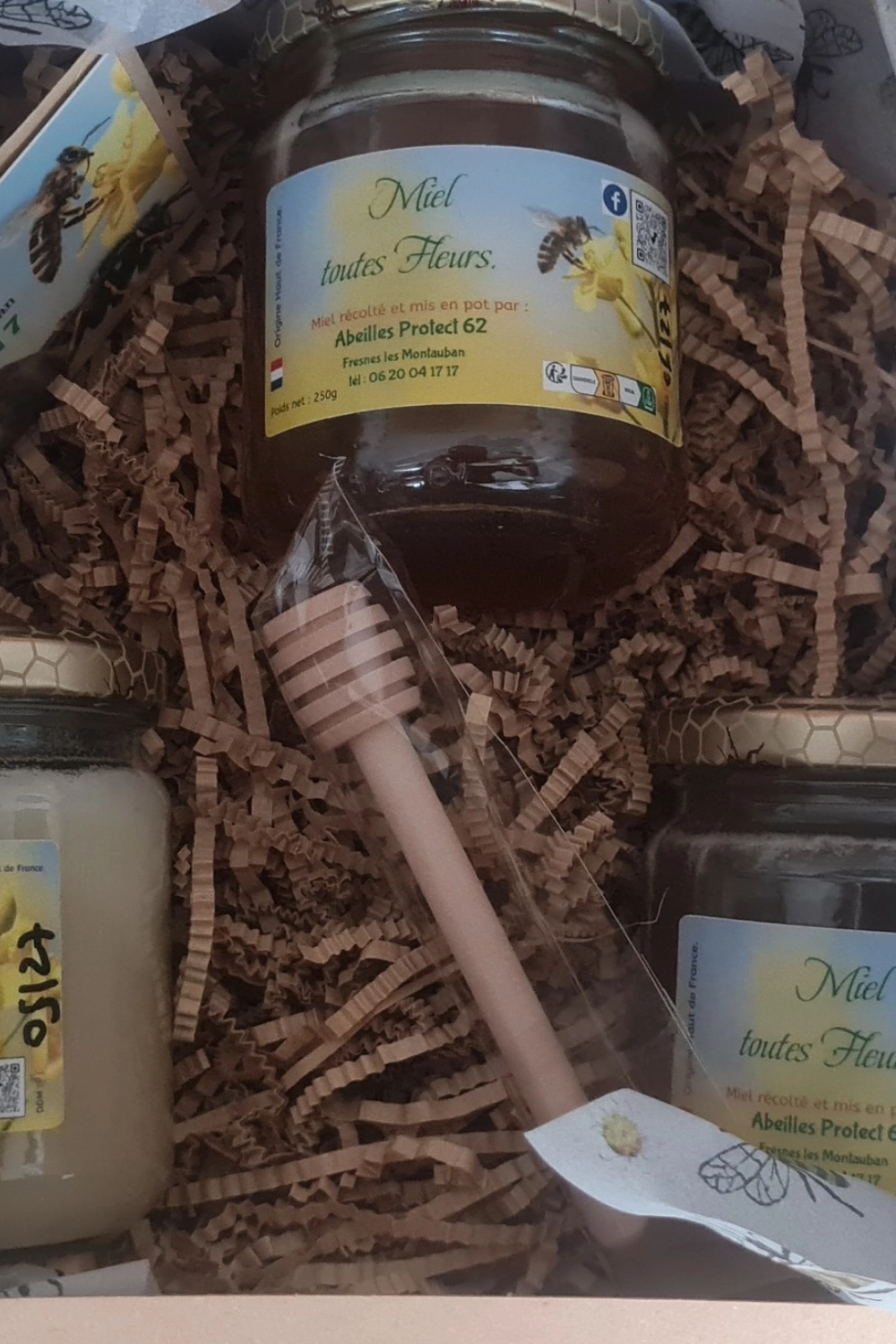 Vente de miel de toutes fleurs à Arras, Lens, Douai - Abeilles Protect 62